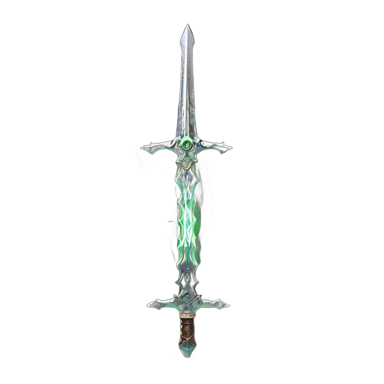 エフェクト 魔法 剣状のエネルギー投射 透過 PNG 画像 フリー素材 #28727