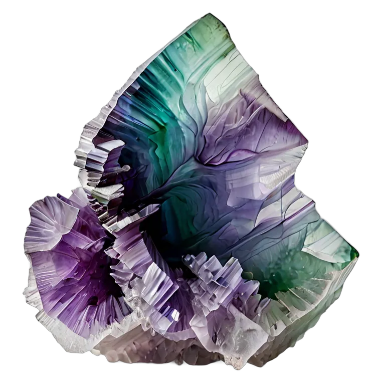 エフェクト 自然 蛍石結晶 透過 PNG 画像 フリー素材 #39664