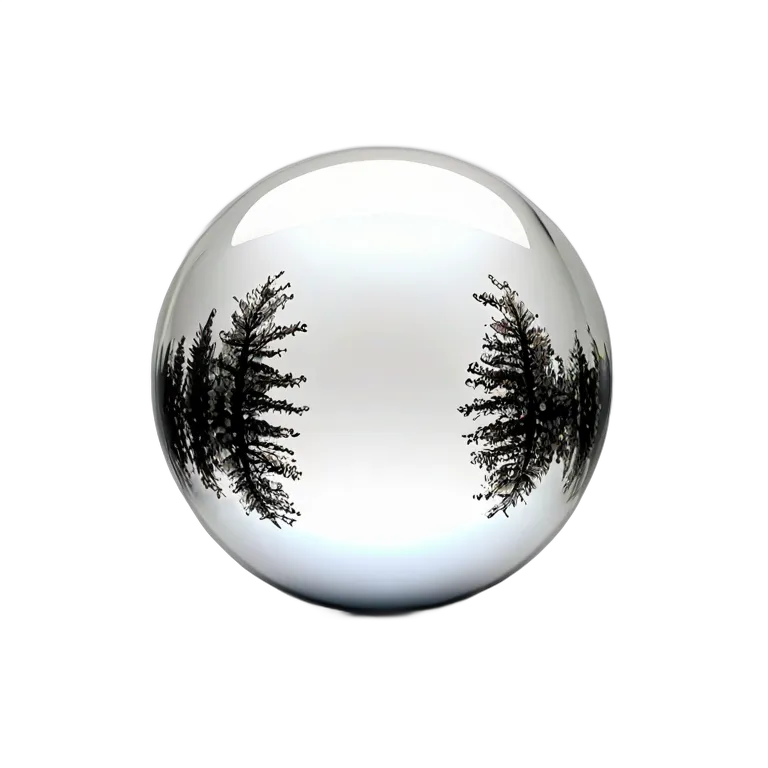 魔法の白い光の球 透過 PNG 画像 フリー素材 #39717