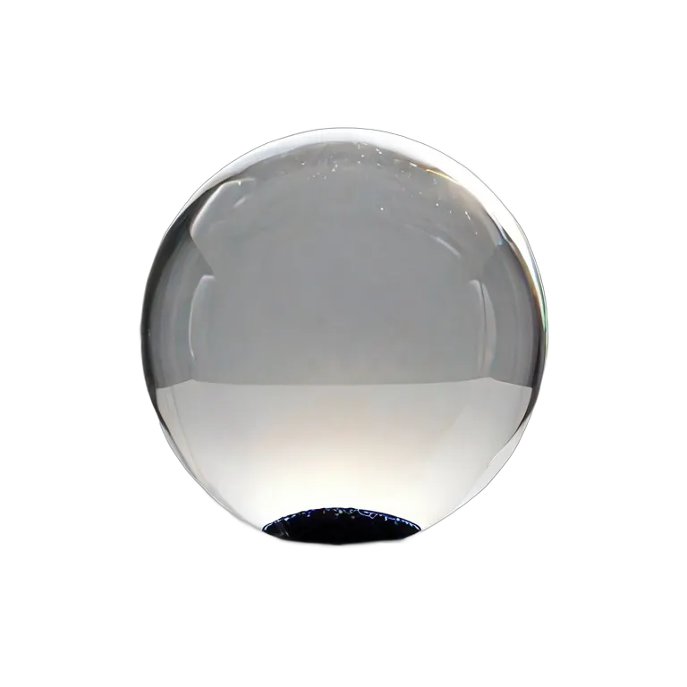 魔法の白い光の球 透過 PNG 画像 フリー素材 #39718