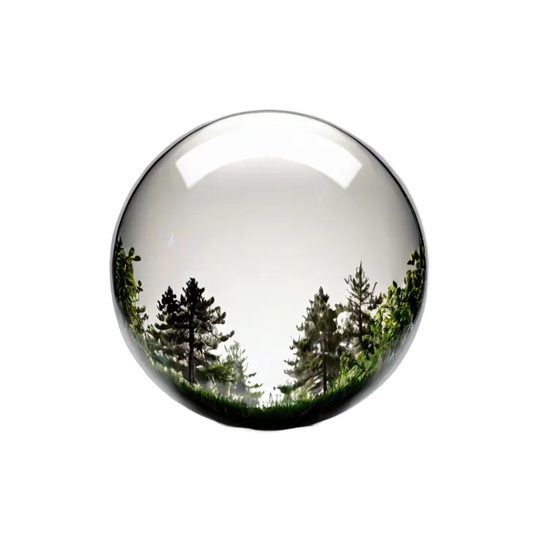 魔法の白い光の球 透過 PNG 画像 フリー素材 #39719