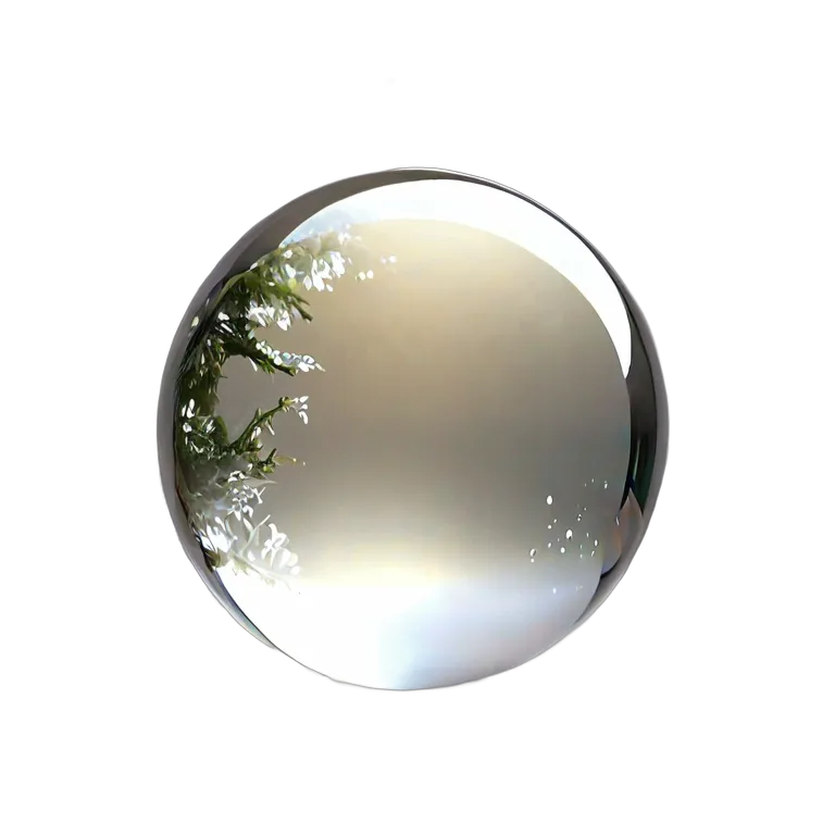 魔法の白い光の球 透過 PNG 画像 フリー素材 #39720