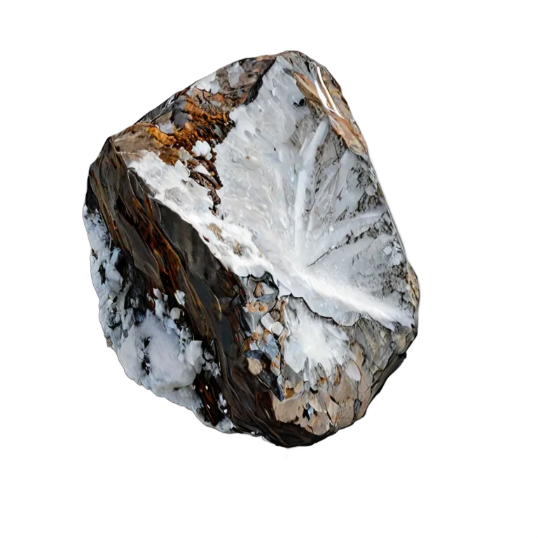 エフェクト 自然 雪のある単山石 透過 PNG 画像 フリー素材 #39671