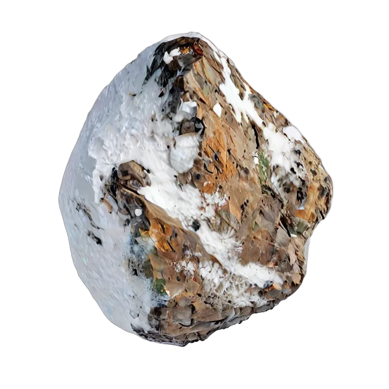 エフェクト 自然 雪のある単山石 透過 PNG 画像 フリー素材 #39672