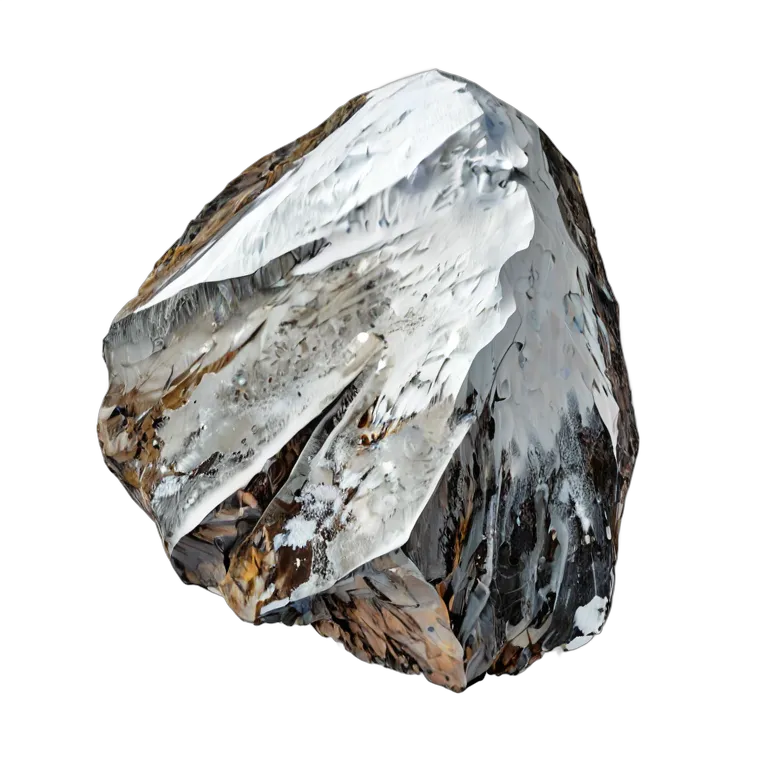 エフェクト 自然 雪のある単山石 透過 PNG 画像 フリー素材 #39674