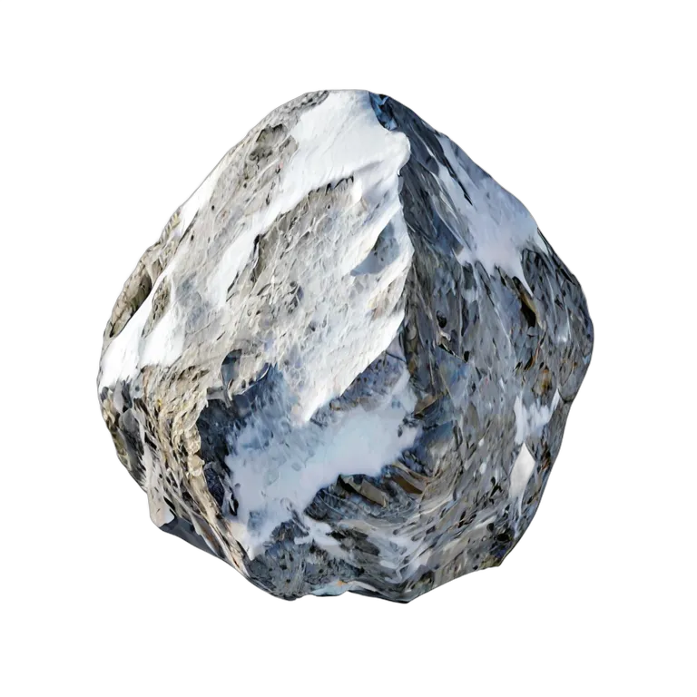 エフェクト 自然 雪のある単山石 透過 PNG 画像 フリー素材 #39683