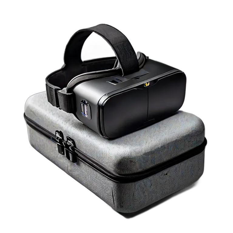 ファッション バッグ ハイテクVRヘッドセットキャリングケース 透過 PNG 画像 フリー素材 #21858