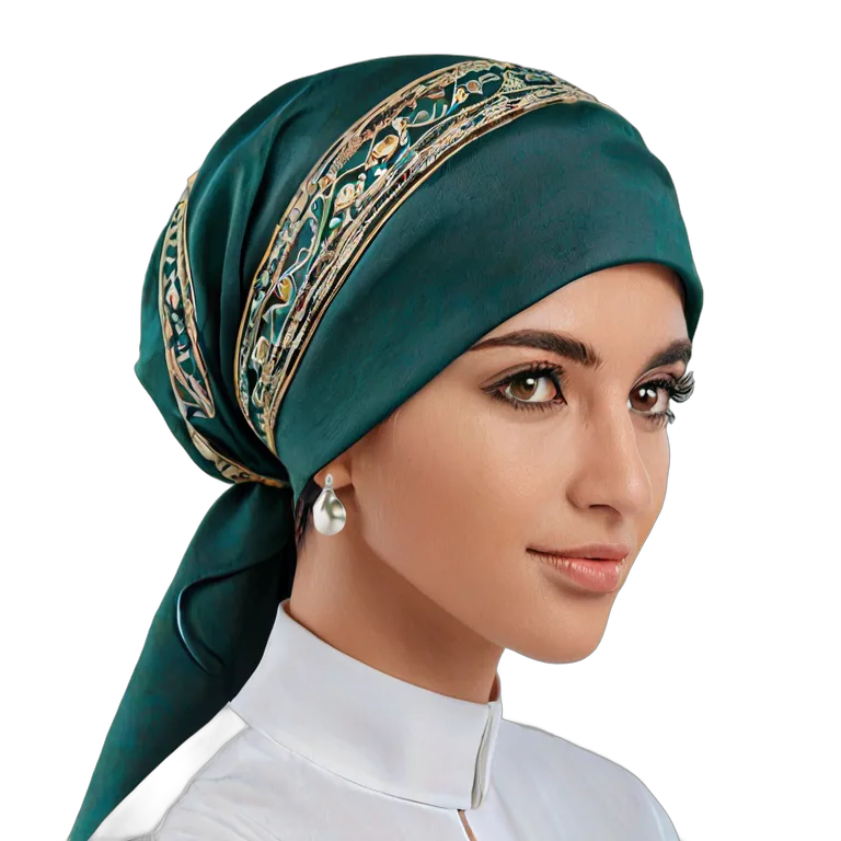 ファッション 帽子 アラブ首長国連邦スタイルのハマドリアヘッドラップ 透過 PNG 画像 フリー素材 #31404