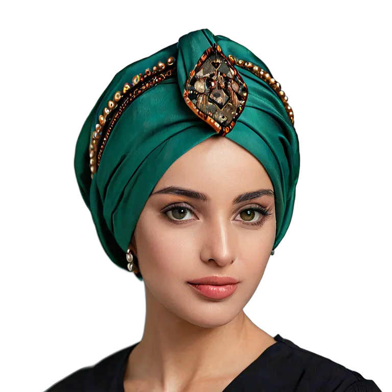 ファッション 帽子 アラブ首長国連邦スタイルのハマドリアヘッドラップ 透過 PNG 画像 フリー素材 #31406