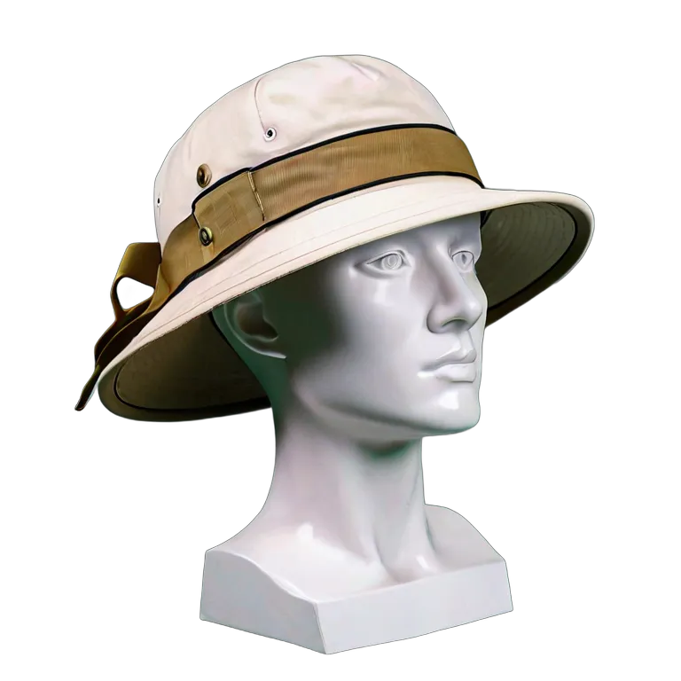 ファッション 帽子 英国製ポロ用ピスヘルメット 透過 PNG 画像 フリー素材 #31408