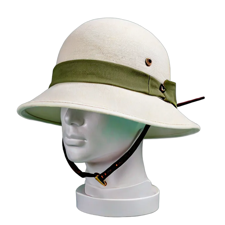 ファッション 帽子 英国製ポロ用ピスヘルメット 透過 PNG 画像 フリー素材 #31411