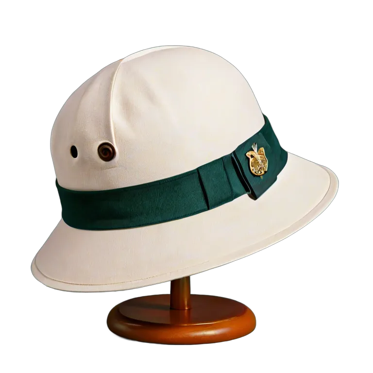 英国製ポロ用ピスヘルメット 透過 PNG 画像 フリー素材 #31417