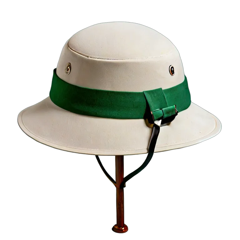 英国製ポロ用ピスヘルメット 透過 PNG 画像 フリー素材 #31422