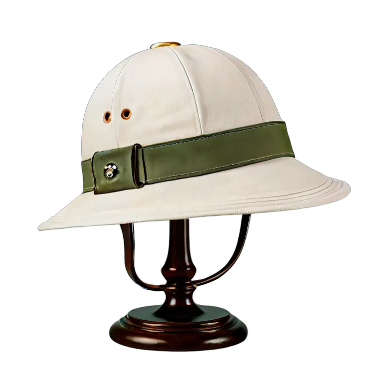 英国製ポロ用ピスヘルメット 透過 PNG 画像 フリー素材 #31425