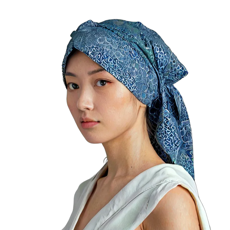 ファッション 帽子 日本の手ぬぐいヘッドラップ 透過 PNG 画像 フリー素材 #31397