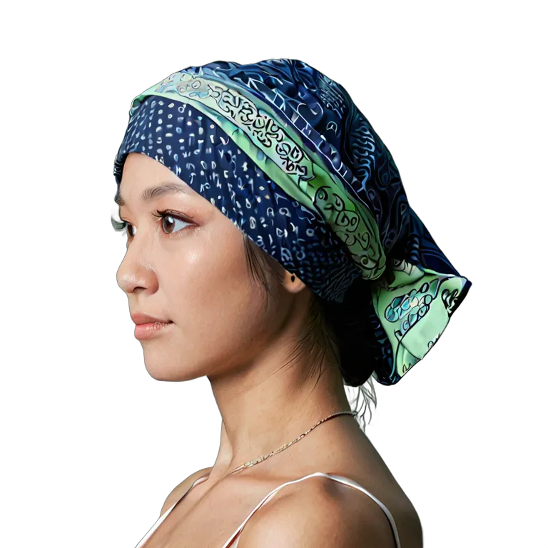 ファッション 帽子 日本の手ぬぐいヘッドラップ 透過 PNG 画像 フリー素材 #31402