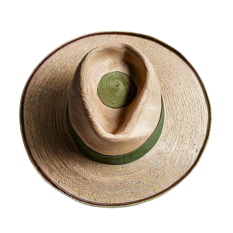 モダンで環境に優しい麻の帽子 透過 PNG 画像 フリー素材 #31431