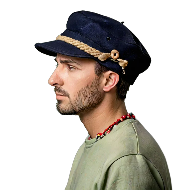 ファッション 帽子 スペインの漁師帽 透過 PNG 画像 フリー素材 #31395