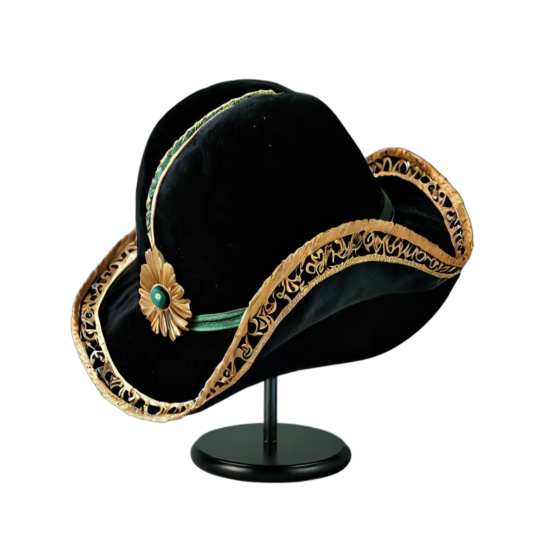 ファッション 帽子 スペインの三角帽子 透過 PNG 画像 フリー素材 #31336