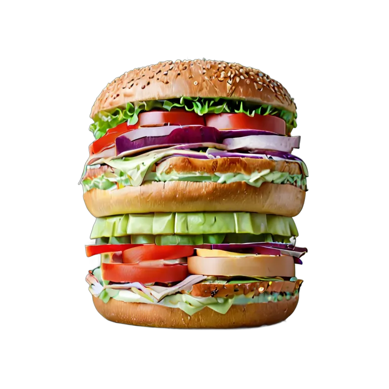 食べ物 パン ベーグルサンドイッチ 透過 PNG 画像 フリー素材 #26764