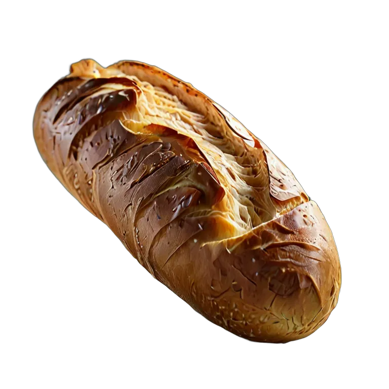 食べ物 パン 耳に深い切り込みのあるバゲット 透過 PNG 画像 フリー素材 #26822