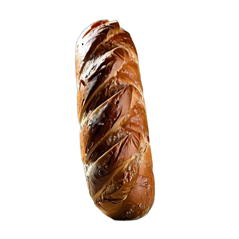 食べ物 パン 耳に深い切り込みのあるバゲット 透過 PNG 画像 フリー素材 #26824