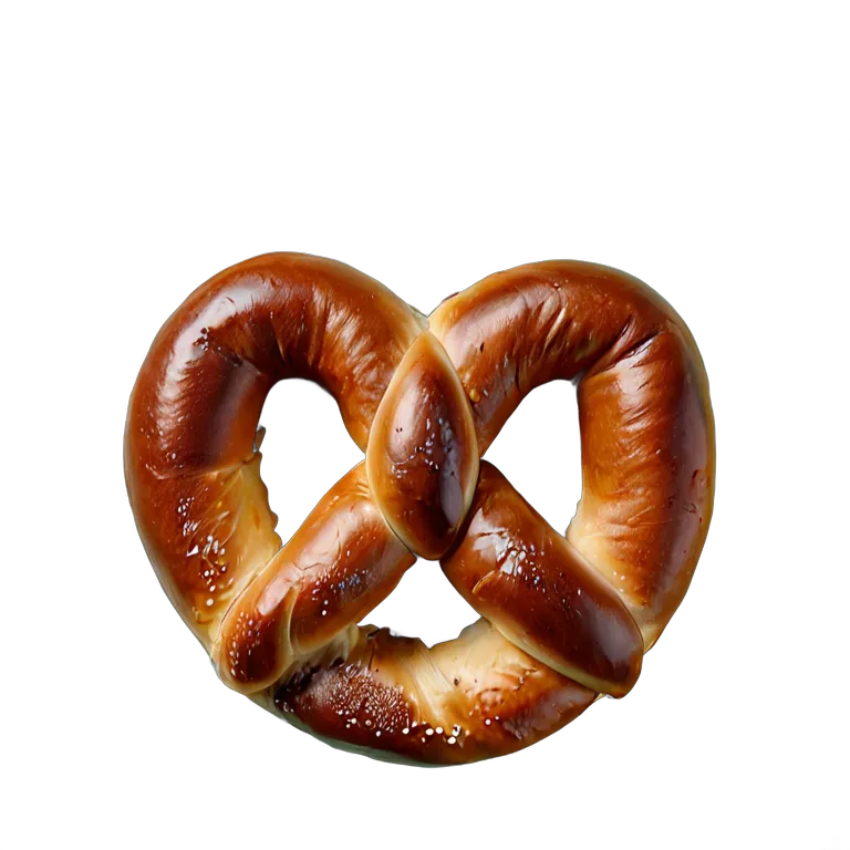 食べ物 パン バイエルンソフトプレッツェル 透過 PNG 画像 フリー素材 #26742