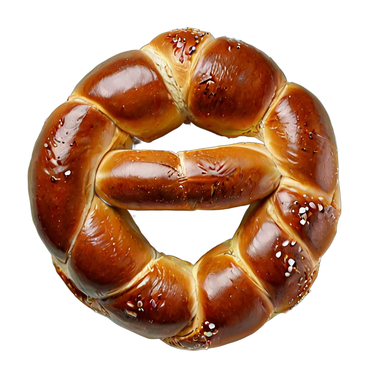 食べ物 パン バイエルンソフトプレッツェル 透過 PNG 画像 フリー素材 #26743