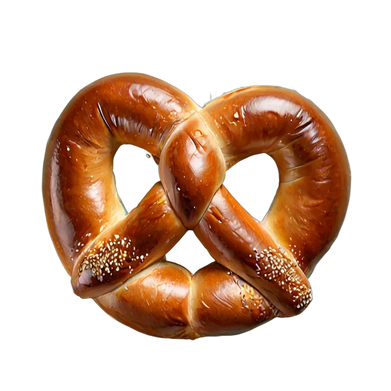 食べ物 パン バイエルンソフトプレッツェル 透過 PNG 画像 フリー素材 #26746