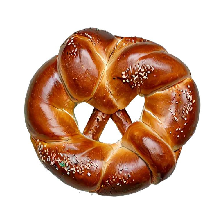 食べ物 パン バイエルンソフトプレッツェル 透過 PNG 画像 フリー素材 #26748