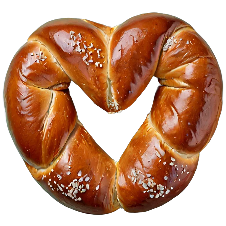 食べ物 パン バイエルンソフトプレッツェル 透過 PNG 画像 フリー素材 #26752