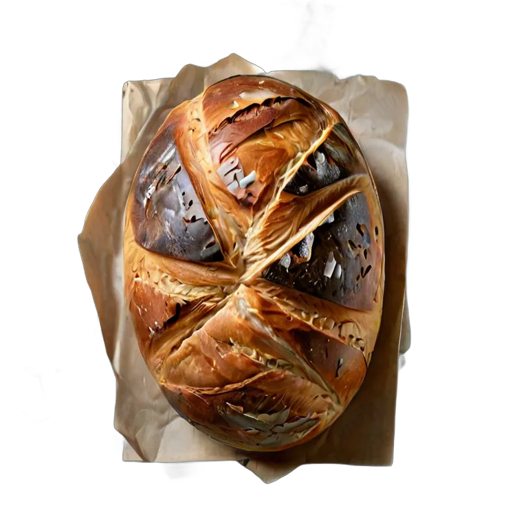 食べ物 パン フランスのパン・ド・カンパーニュ 透過 PNG 画像 フリー素材 #26796