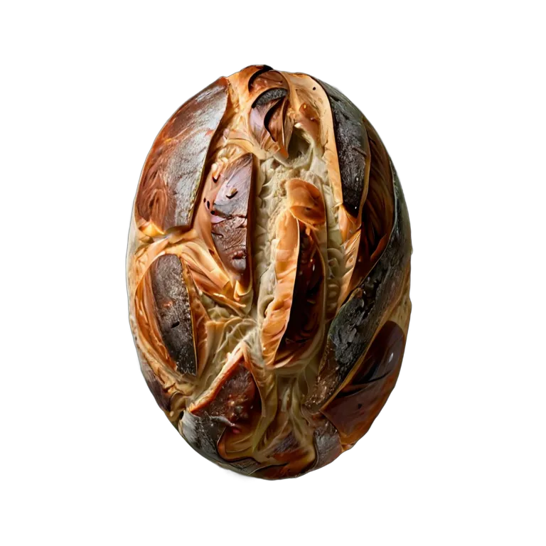 食べ物 パン フランスのパン・ド・カンパーニュ 透過 PNG 画像 フリー素材 #26806