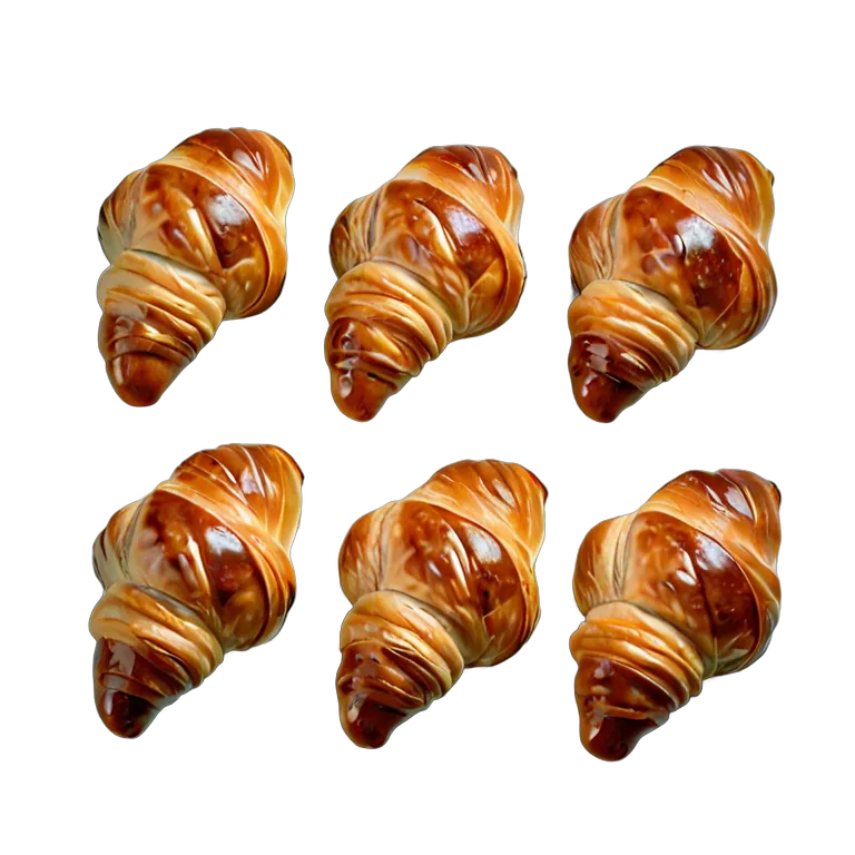 食べ物 パン ミニクロワッサンセット 透過 PNG 画像 フリー素材 #26816