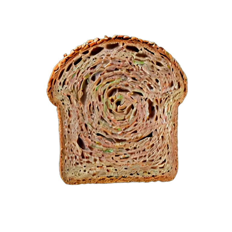 食べ物 パン スライスした発芽穀物パン 透過 PNG 画像 フリー素材 #26739