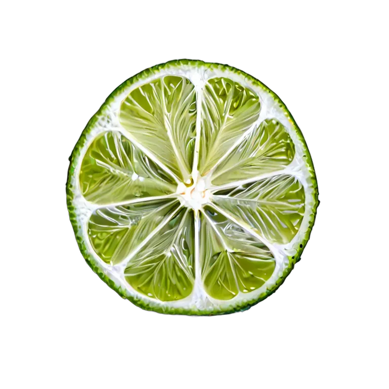 半分に切ったライム 透過 PNG 画像 フリー素材 #34264