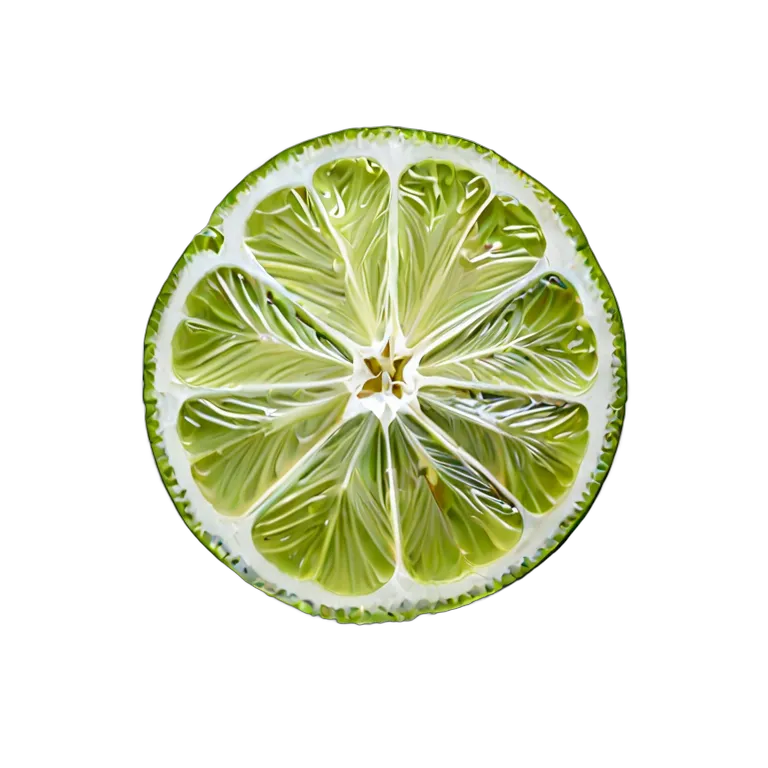 半分に切ったライム 透過 PNG 画像 フリー素材 #34266