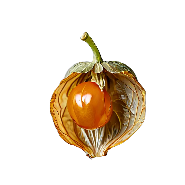 食べ物 果物 丸ごとのホオズキ 透過 PNG 画像 フリー素材 #34200