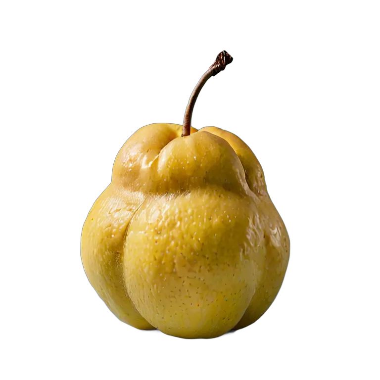 マルメロ丸ごと 透過 PNG 画像 フリー素材 #34270