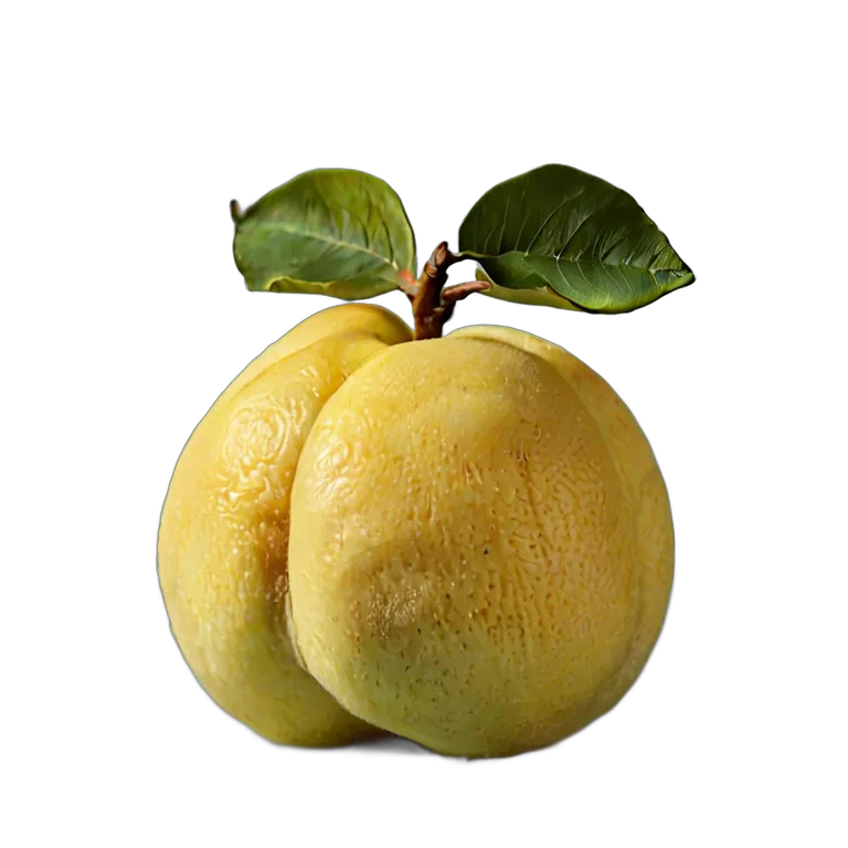 マルメロ丸ごと 透過 PNG 画像 フリー素材 #34271