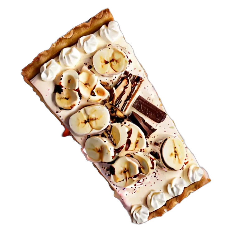 食べ物 お菓子 バノフィーパイスライス 透過 PNG 画像 フリー素材 #6701