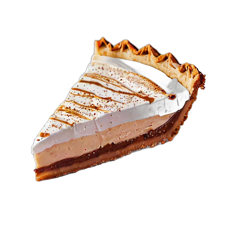 食べ物 お菓子 バノフィーパイスライス 透過 PNG 画像 フリー素材 #6703