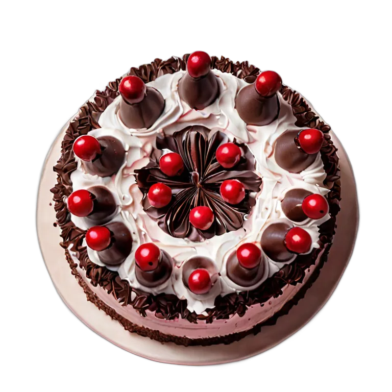 食べ物 お菓子 ブラックフォレストケーキ 透過 PNG 画像 フリー素材 #6721