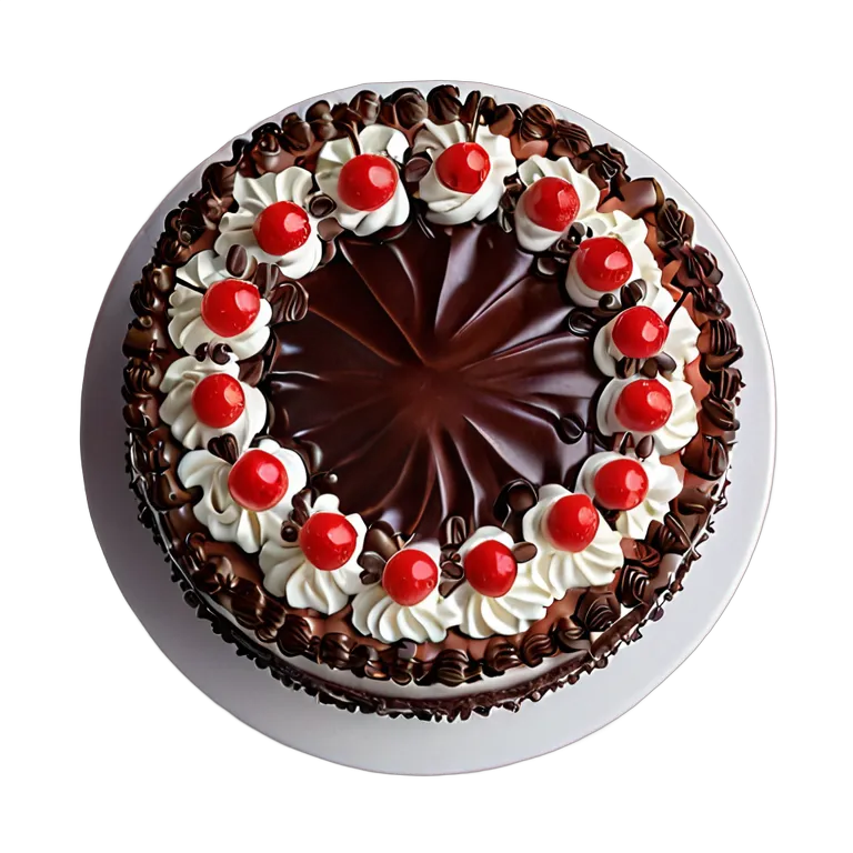 食べ物 お菓子 ブラックフォレストケーキ 透過 PNG 画像 フリー素材 #6727