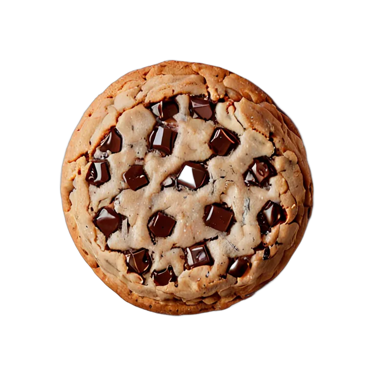 食べ物 お菓子 チョコチップクッキー 透過 PNG 画像 フリー素材 #6665