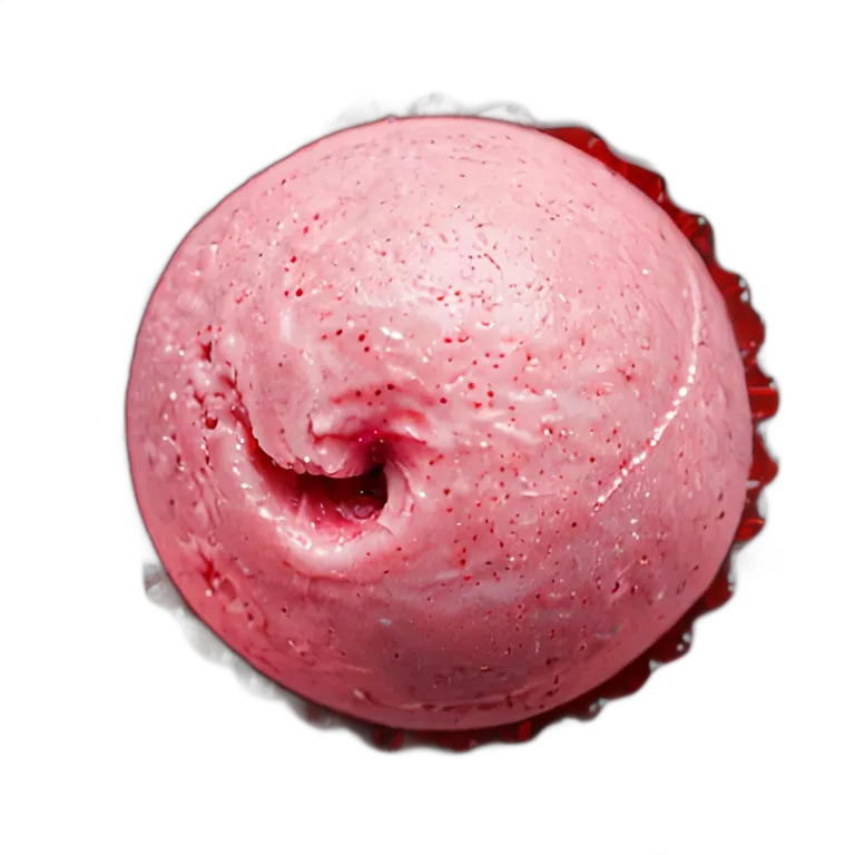 食べ物 お菓子 ラズベリーシャーベット 透過 PNG 画像 フリー素材 #6714