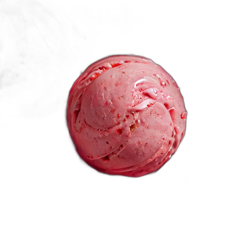 食べ物 お菓子 ラズベリーシャーベット 透過 PNG 画像 フリー素材 #6715