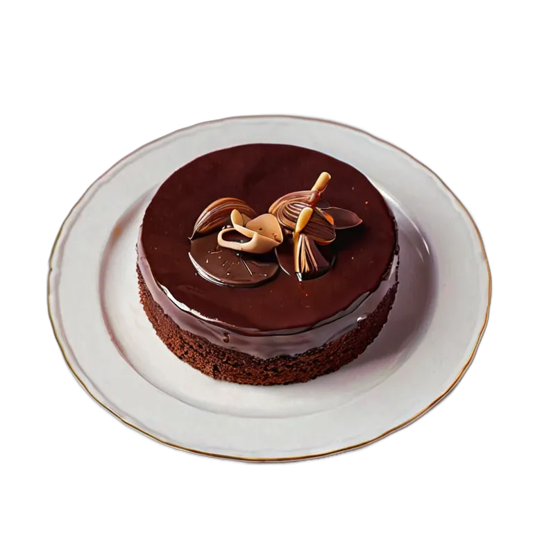 食べ物 お菓子 ザッハトルテ 透過 PNG 画像 フリー素材 #6672