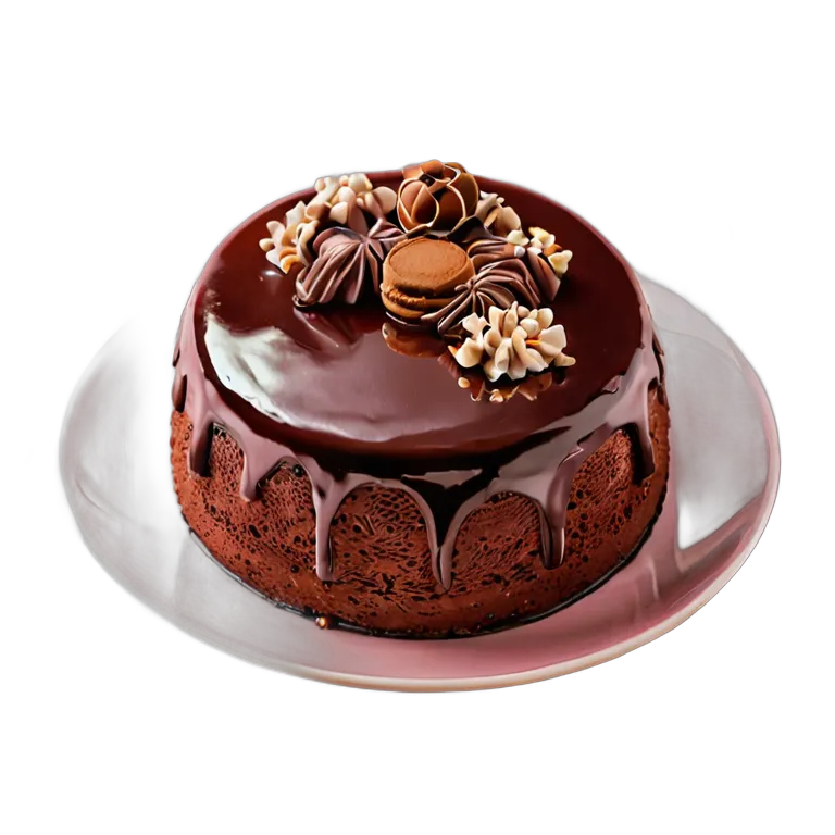 食べ物 お菓子 ザッハトルテ 透過 PNG 画像 フリー素材 #6674