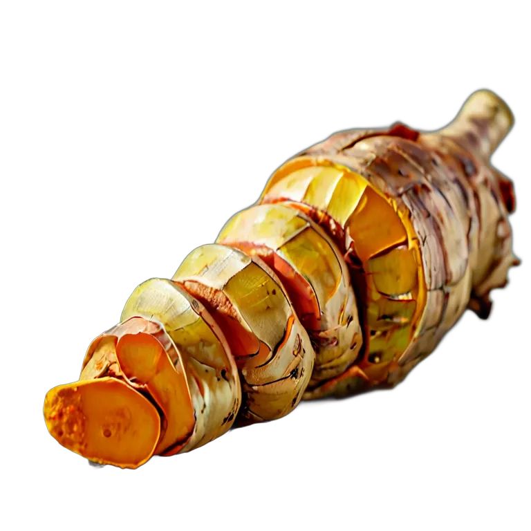 食べ物 野菜 新鮮なターメリックの根 透過 PNG 画像 フリー素材 #32911